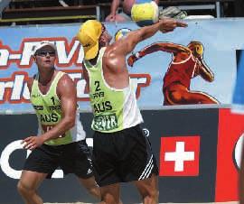 collective skills as they challenge for honours on the Swatch - FIVB World Tour.
