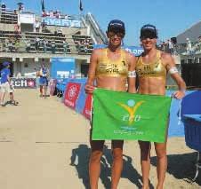 Ecoflag 45 Since joining forces in 2003, the FIVB and the Global Sports Alliance (GSA) have been flying the flag for environmental awareness through sport across the beaches of the world.
