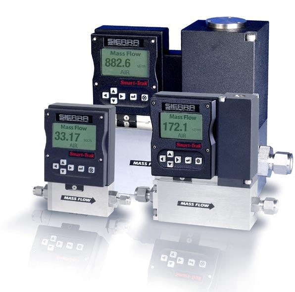 Smart-Trak Model 100 High Performance Digital Gas Mass Flow Meters and Controllers Features Measure & control gas mass flow rates up to 1000 slpm True digital performance provides high accuracy and