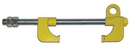 lbs.  FIXED VERTICAL / HORIZONTAL ANCHOR 16ADBC-15 For Anchorage Connection on structural beams up to 15