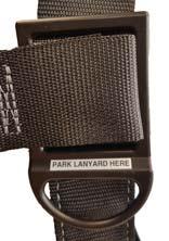 KEY DESIGN FEATURES Lanyard Keeper On Harnesses High quality lanyard