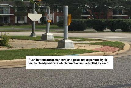 The Village has in-house resources to address this requirement. VII. PEDESTRIAN SIGNALS The Village of Downers Grove is responsible for the operation and maintenance of 18 intersections.