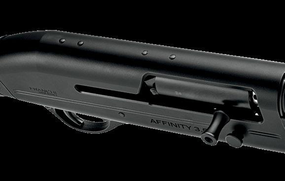 5, afford the shotguns a lighter, slimmer profile for better handling.