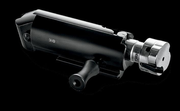 5 is available in three finishes and comes with either a 26- or 28-inch barrel that sports a stepped, ventilated-rib with a red fiber-optic front sight.