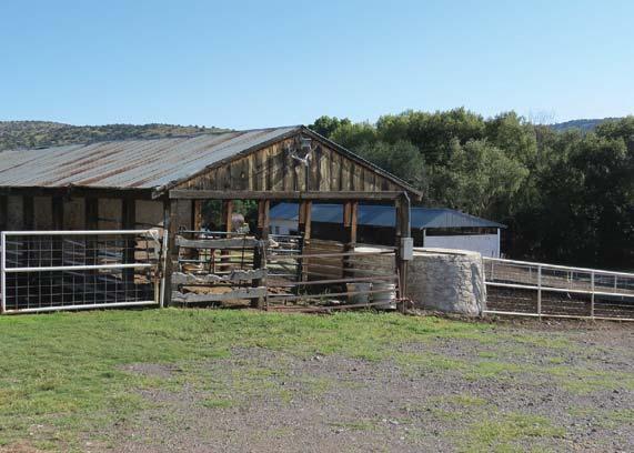 The Ewell Ranch headquarters,
