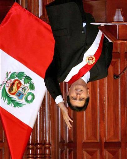 Alan Garcia s inaugural speech One of the goals of this administration is to set the conditions for Peru to achieve