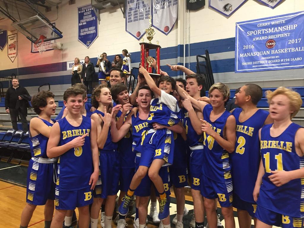 Boys Win Championship By Sophia Wall and Maddie Petrone T he boys basketball team were the overall MCAL champions for the 2017-2018 school year.
