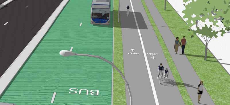 Walking and cycling improvements Plaza Sunnyhills Have your say: What do you think of the