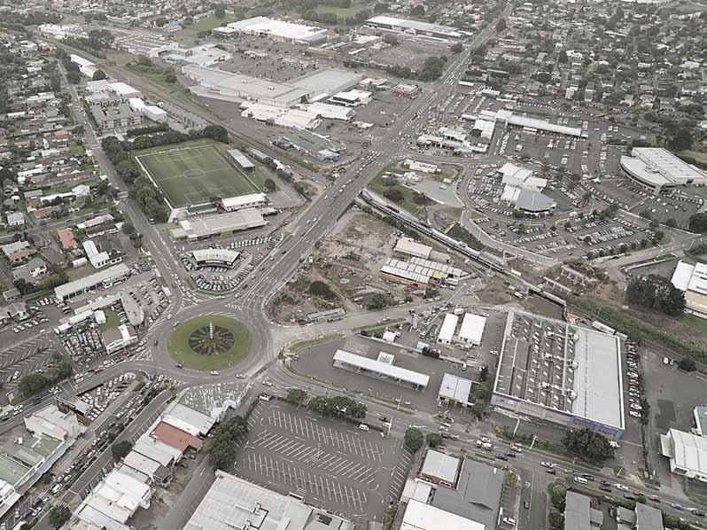 Construction MT WELLINGTON HWY ELLERSLIE-PNMURE HWY Station Upgrade IRELND RD New road Morrin Rd to Highway Replacement of Ellerslie Highway New 2 lane bridge for busway and Ride car parking Mountain