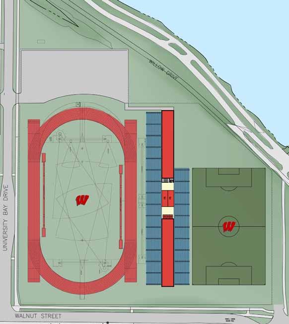 Lake Mendota Outdoor Track & Soccer Complex Parking