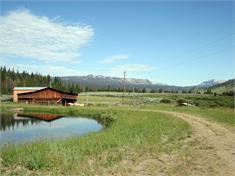 There is a combination of the alpine feel, riparian corridor and sagebrush buttes on these 118 acres, along with incredible fishing.