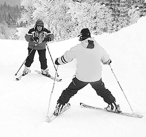 Skiing Physics and Skiing Skill Development