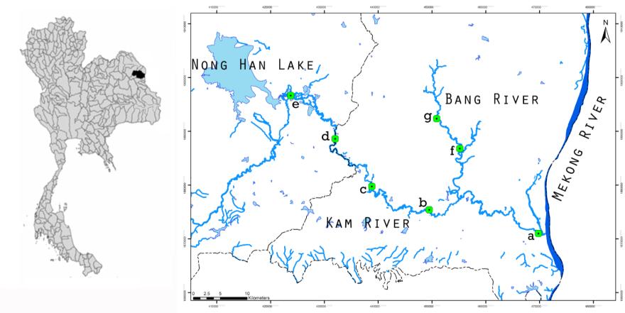 Nam Kam Nong Han Lake e Nam Kam River