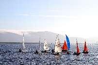 competitors set out in good winds on April 18 th
