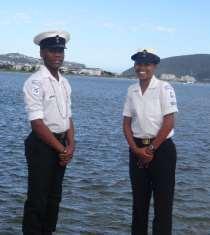 Knysna Sea Cadets Steve Eriksen TWO KNYSNA SEA CADETS FOR USA The success achieved by Petty Officer Amber Cloete was reported two weeks ago, to tell the public that she had been selected as the