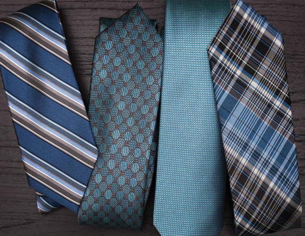 NECKWEAR The staple of every well-dressed man s wardrobe should be a crisp dress shirt with a tie to match.
