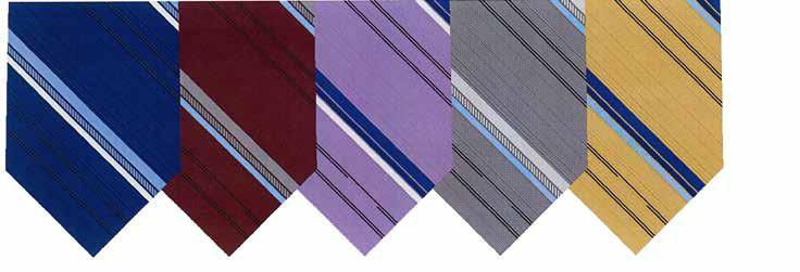 neckwear seeley stripe REG 1DC8-3002 410 NAVY