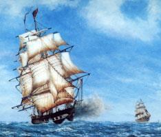 US Sloop-of-War Constellation Vocabulary: Barque = a sailing ship with three or more masts Decommissioned = taken out of service, retired Brig = sailing vessel with two square-rigged masts slaver =