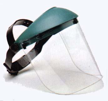 Face Shields Protect the face from nuisance dusts and potential splashes or