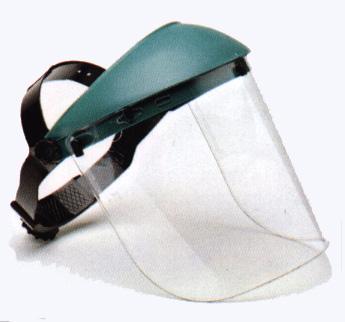 Face Shields Protect the face from nuisance dusts and potential splashes or sprays of