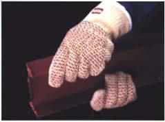 Kevlar: Other Types of Gloves protects against cuts, slashes, and abrasion Stainless: steel mesh