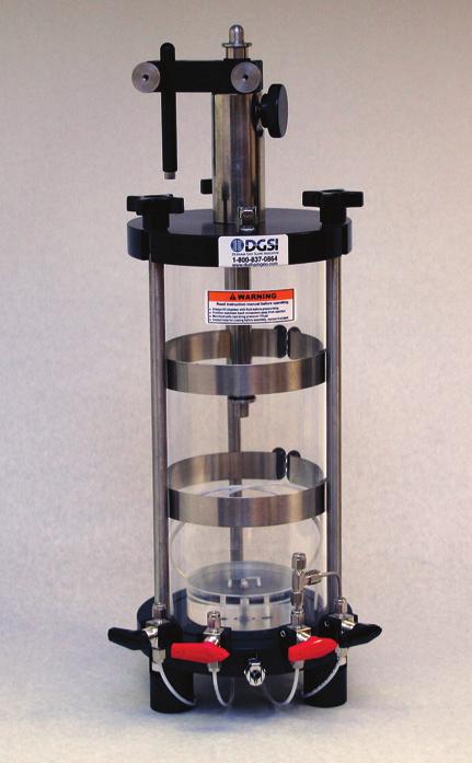 Step. Select Permeability and/or Triaxial Cells ASTM* D 2850, D 4767, D 5084 AASHTO* T 296, T 297 * See Standards Buyer's Guide at www.dgsi.info/3000.