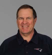 BILL BELICHICK NEWS & NOTES THE HEAD COACH Overall Record: 165-98 (.627) Regular Season: 150-93 (.617) Postseason: 15-5 (.750) With Patriots overall: 128-53 (.707) Overall since 2001: 123-42 (.