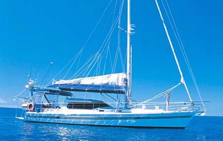 Your Luxurious Yacht is a sleek, 52ft world class cruising vessel.
