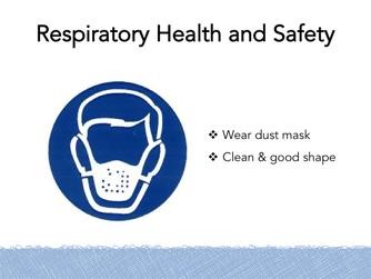 Personal Protective Equipment (PPE), such as masks and respirators, can help you do your job safely and help to prevent long-term health effects.