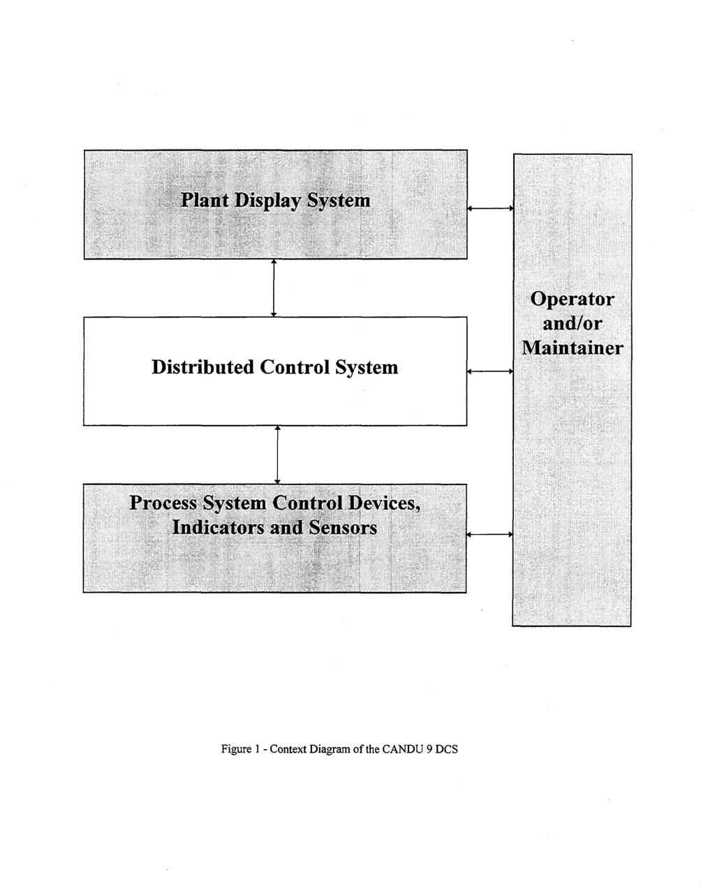 Plant Display System Distributed Control System Operator and/or Maintainer Process