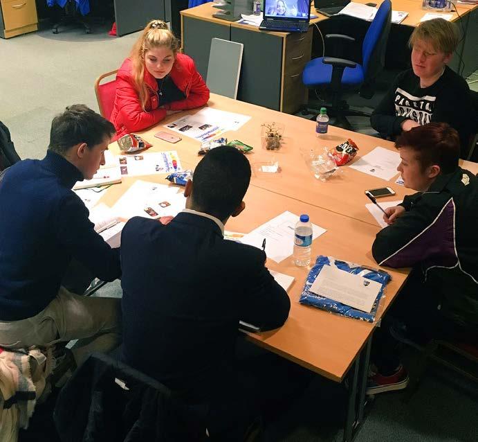 Case Study - Youth Forum The Youth Forum currently consists of 11 members and they meet on a monthly basis at the Surrey FA office in Dorking.