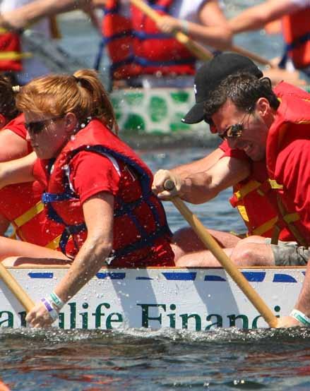 The Event Manulife Dragon Boat Festival The Manulife Dragon Boat Festival is dedicated to promoting healthy communities through physical activity by supporting the Nova Scotia Amateur Sport Fund.