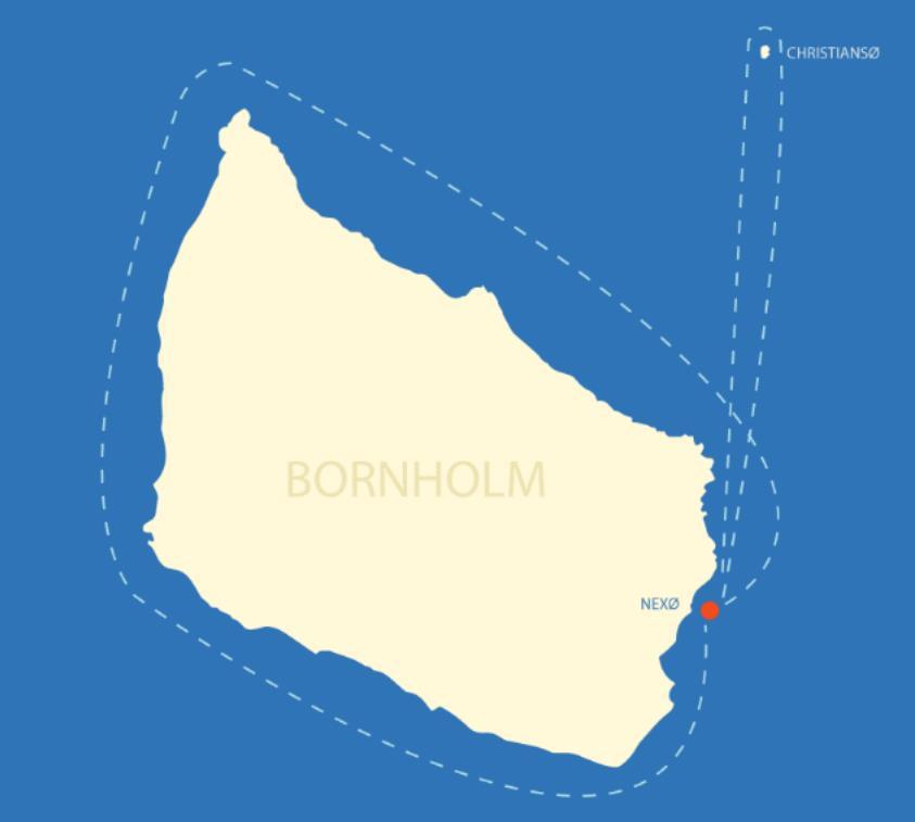Attachment 1 Race routes Race I Bornholm Challenge route around Bornholm Island. The waypoints on the map that to be left to the port (anti clockwise direction of the race) are: 55 08.868'N 015 09.