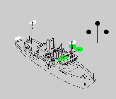 INLAND Lights and Shapes RULE 27 CONTINUED (f) A vessel engaged in mineclearance operations shall, in addition to the lights prescribed for a power-driven vessel in Rule 23 or to the lights or shape