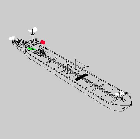 INTERNATIONAL Lights and Shapes RULE 24 CONTINUED (b) When a pushing vessel and a vessel being pushed ahead are rigidly connected in a