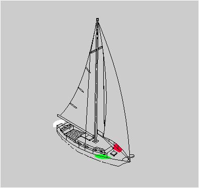 INTERNATIONAL Lights and Shapes RULE 25 Sailing Vessels Underway and Vessels Under Oars (a) A sailing vessel underway shall exhibit: (i) sidelights; (ii) a stern light.
