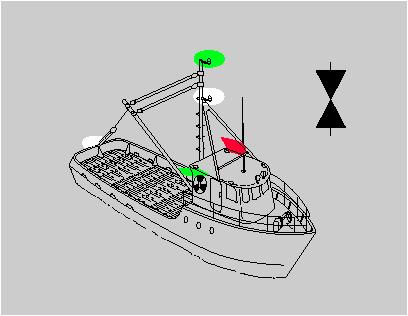 INTERNATIONAL Lights and Shapes RULE 26 CONTINUED Vessel engaged in