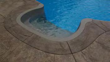 Built fiberglass strong, these tanning ledges come in several styles to accommodate the most discriminating vinyl pool owner.