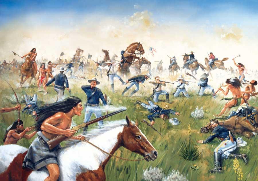 The Battle of the Little Bighorn by Two Moons (Cheyenne; June 25, 1876) The Black Hills region of the Dakotas was recognized as inviolable Indian land by the federal government.