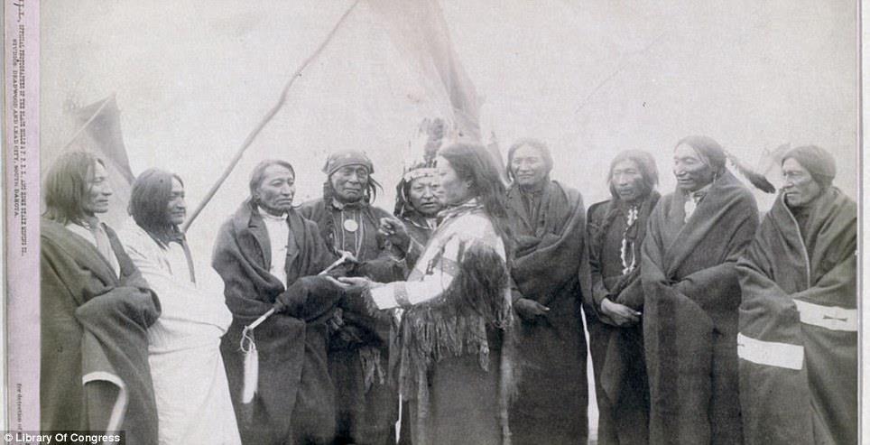 Cavalry and 3rd Infantry Peace council: The Indian chiefs who ended their war