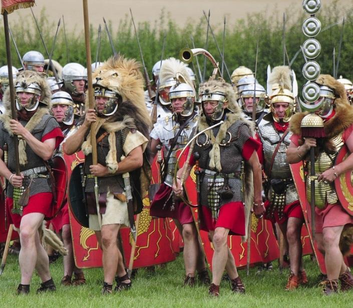The Roman Army The Roman army was the largest and meanest fighting force in the ancient world and is one of the main reasons Rome became so powerful.