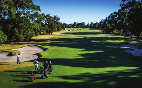 Have Yarra Yarra s Golf Professional provide tips while they are practicing chipping irons and woods on the practice fairway in readiness for the big game.