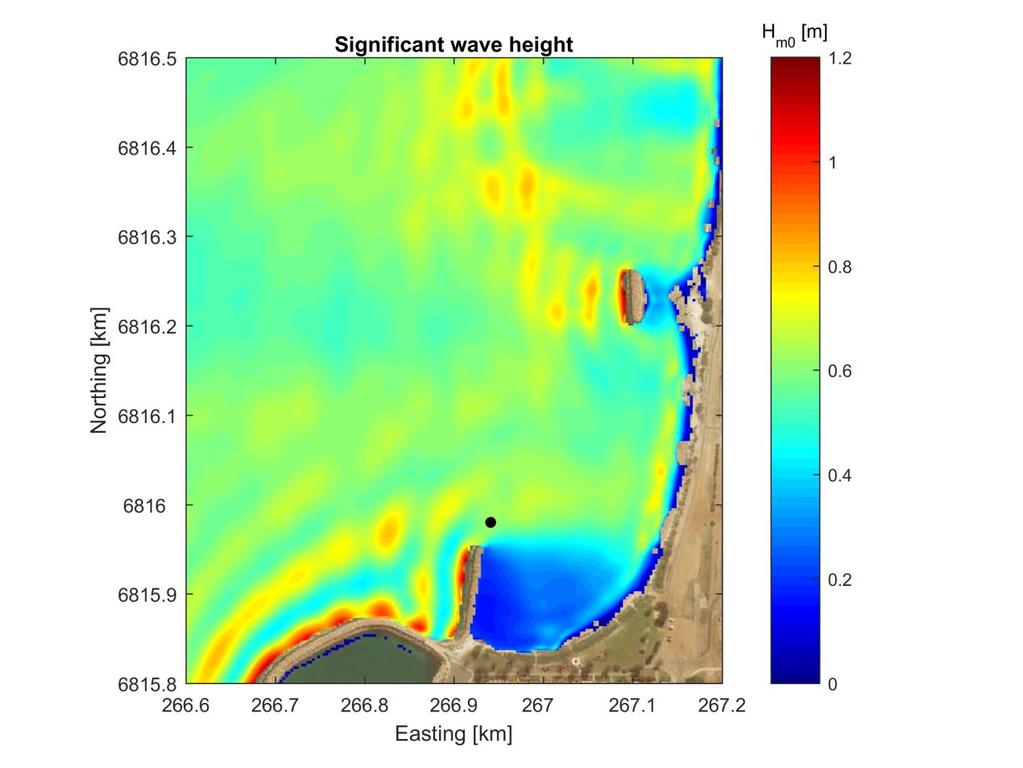 COASTAL ENGINEERING 2016 7 Validation of the SWASH model The SWASH model has been validated against measured wave and current data collected during Deployment 2.