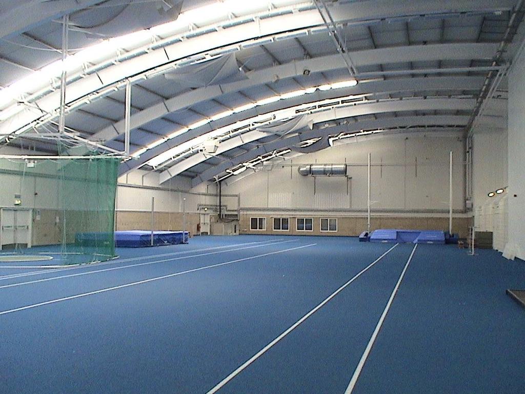 UNIVERSITY OF BATH HIGH PERFORMANCE CENTRE New Throws and Jumps Hall.