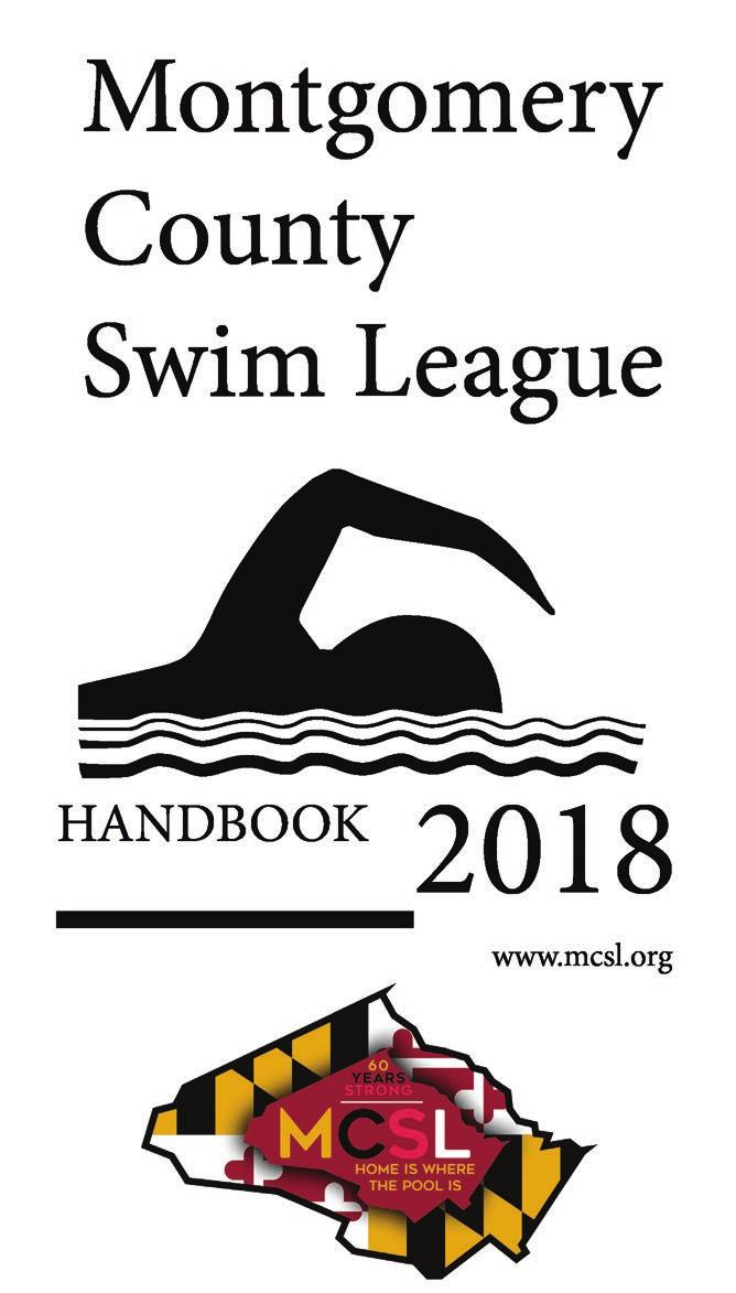 Table of Contents Changes for 2018...4 & 5 Functions Required of MCSL Member Pools... 57 MCSL Rules for Competition... 58 1. PURPOSE OF LEAGUE...58 2. GENERAL RULES OF COMPETITION... 58 3.