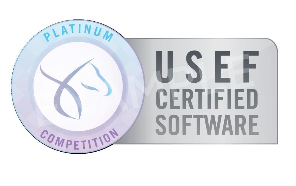 LEVEL BADGES COMPETITION SOFTWARE BADGES Maintains a database of standard information on Horse, Riders, Owners and Trainers who attend a competition as well as the competition itself 1 Provides