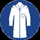 Lab Coat Posted at access points to all potentially hazardous areas where there is a possible exposure to potentially