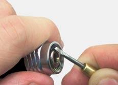 Avoid using hardened steel picks, as they may damage O Ring sealing surfaces. All O Rings that are removed are discarded and replaced with brand new O Rings.