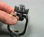 Thread the yoke screw (30) into the yoke clamp.