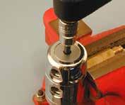 a bench vise, use a torque wrench